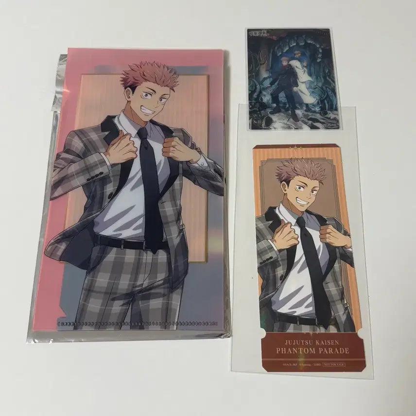 [BUNJANG] Jujutsu Kaisen: Phantom Parade Yuji Ticket Holder &amp; Special Ticket Set / 주술회전 팬텀퍼레이드 판파레 유지 티켓홀더 티켓특전 일괄