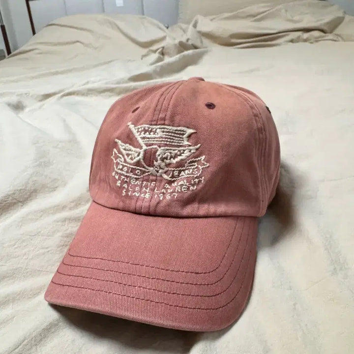 [BUNJANG] Polo Ralph Lauren Pink Ball Cap / 폴로 랄프로렌 핑크 볼캡