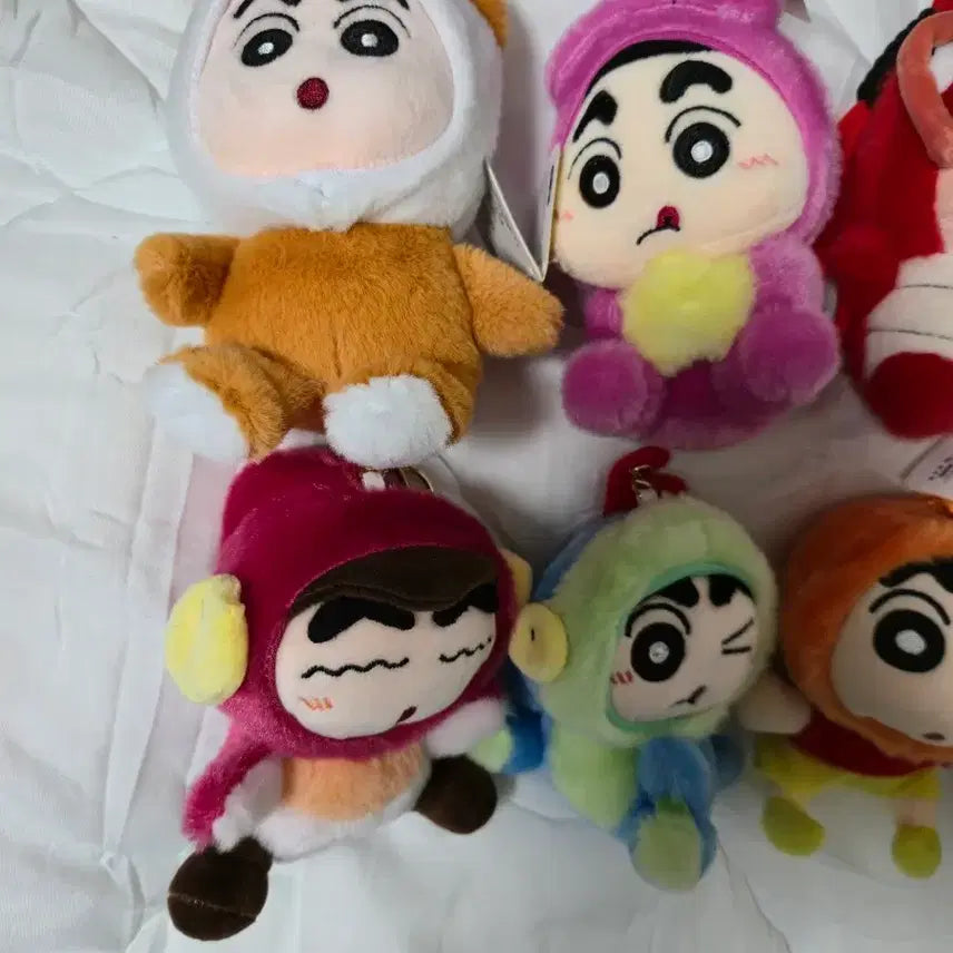 [BUNJANG] Crayon Shin-chan Plush Toy &amp; Keyring Set / 짱구인형 짱구모음 짱구키링 훈이짱구 훈이인형 짱구는못말려 열쇠고리