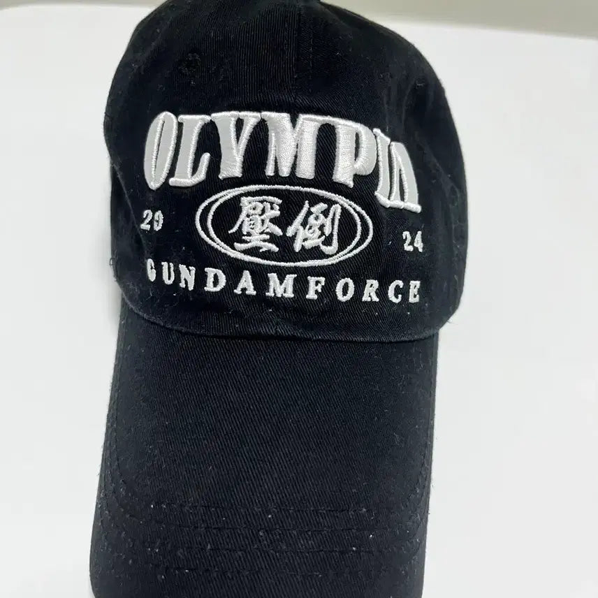 [BUNJANG] Absudo OLYMPIA Gundamforce Black Ball Cap / 압도 OLYMPIA Gundamforce 검정색 볼캡