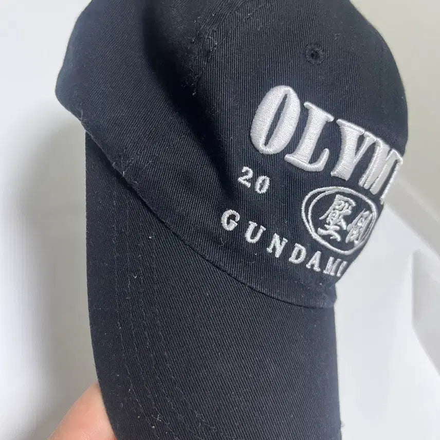 [BUNJANG] Absudo OLYMPIA Gundamforce Black Ball Cap / 압도 OLYMPIA Gundamforce 검정색 볼캡