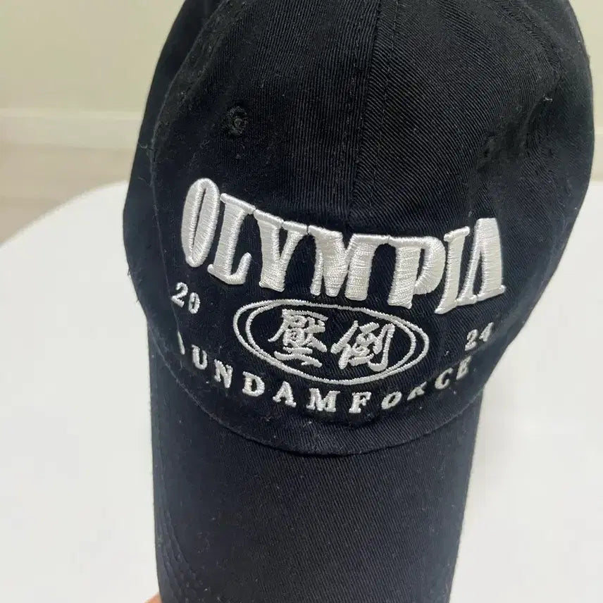 [BUNJANG] Absudo OLYMPIA Gundamforce Black Ball Cap / 압도 OLYMPIA Gundamforce 검정색 볼캡