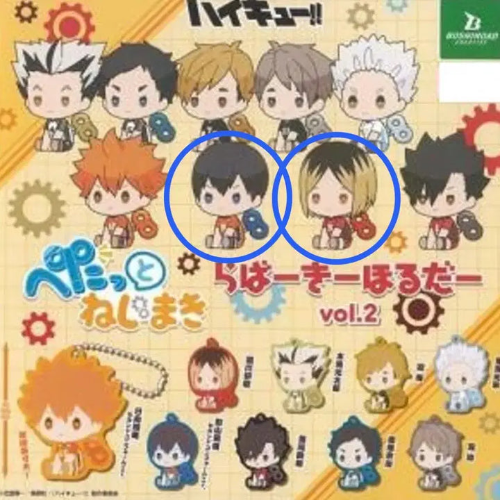 [BUNJANG] Haikyuu!! Nejimaki Doll Vol. 2 Bundle Set / 하이큐 네지마키 인형 vol.2