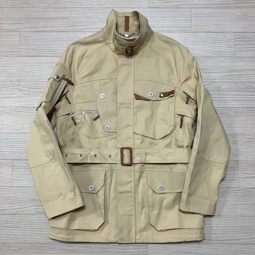 [BUNJANG] Polo Ralph Lauren Utility Field Belt Jacket Beige / [Polo] 폴로 랄프로렌 유틸리티 필드 벨트 자켓