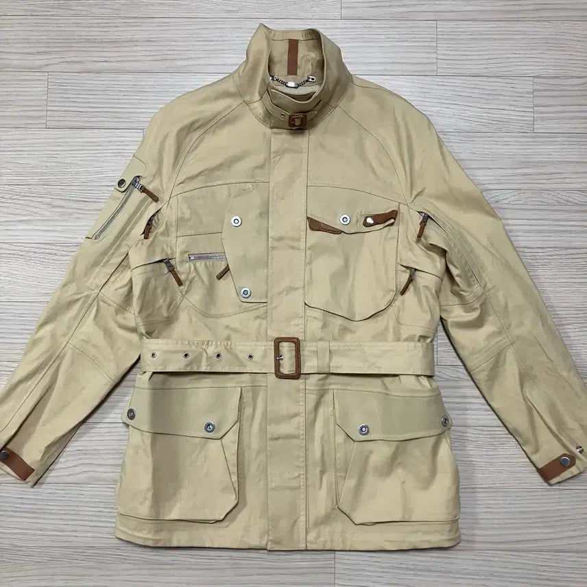 [BUNJANG] Polo Ralph Lauren Utility Field Belt Jacket Beige / [Polo] 폴로 랄프로렌 유틸리티 필드 벨트 자켓
