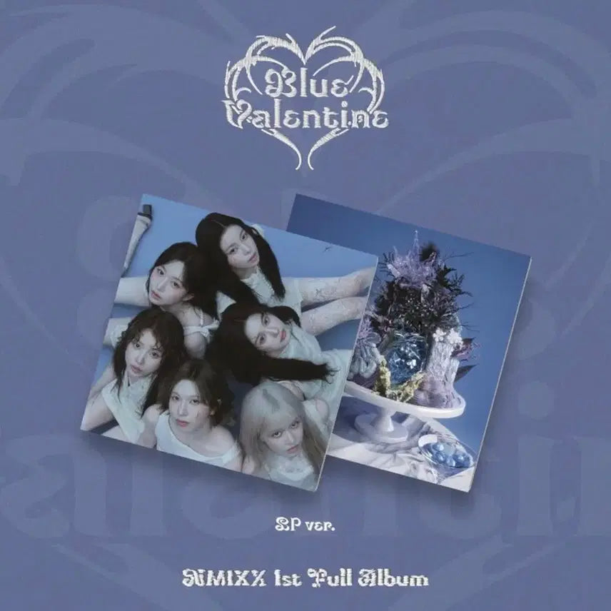 [BUNJANG] NMIXX 1st Album Blue Valentine LP Bundle Set / 엔믹스 - 블루 발렌타인 LP 세트