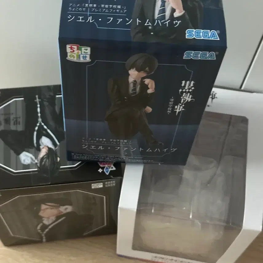 [BUNJANG] Black Butler Ciel Sebastian Figure Bundle Set / 흑집사 시엘 세바스찬 피규어 일괄 )급전