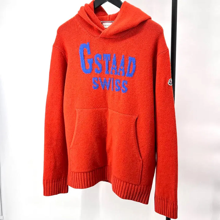 [BUNJANG] Moncler Wool Knit Hooded T-Shirt / [M사이즈] 몽클레어 울 니트 후드 티셔츠