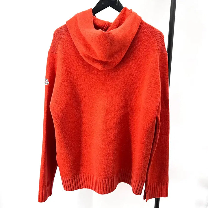 [BUNJANG] Moncler Wool Knit Hooded T-Shirt / [M사이즈] 몽클레어 울 니트 후드 티셔츠
