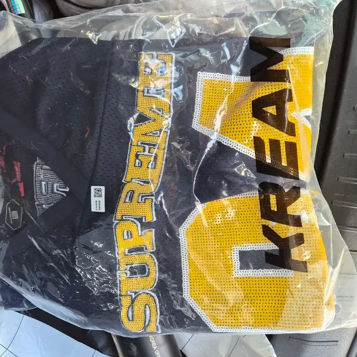 [BUNJANG] Supreme Sequin Football Jersey Navy L / 슈프림 시퀸 풋볼 저지 네이비 L