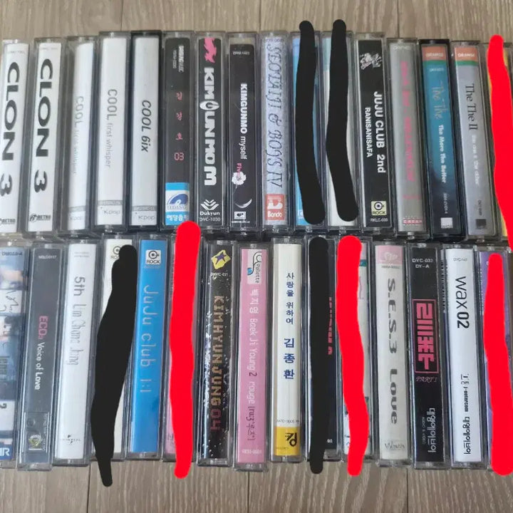 [BUNJANG] Pop, Metal, Ballad, K-Pop Cassette Tapes / 카세트테이프 팝송 메탈 발라드 가요