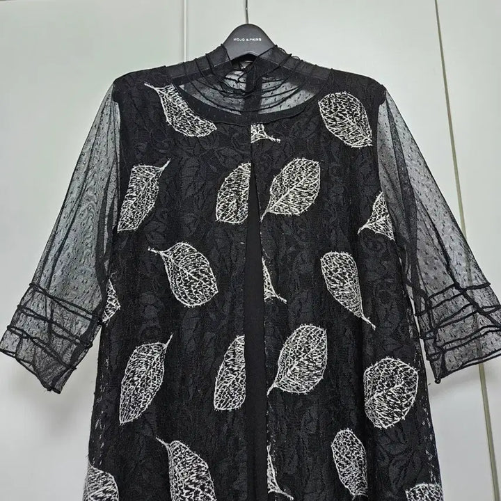 [BUNJANG] Lee Sang Bong See-through Lace Dress Size 66 / (새상품) 이상봉 원피스 (66)
