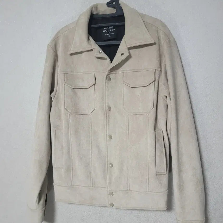[BUNJANG] Suede Trucker Jacket / 스웨이드 트러커 자켓
