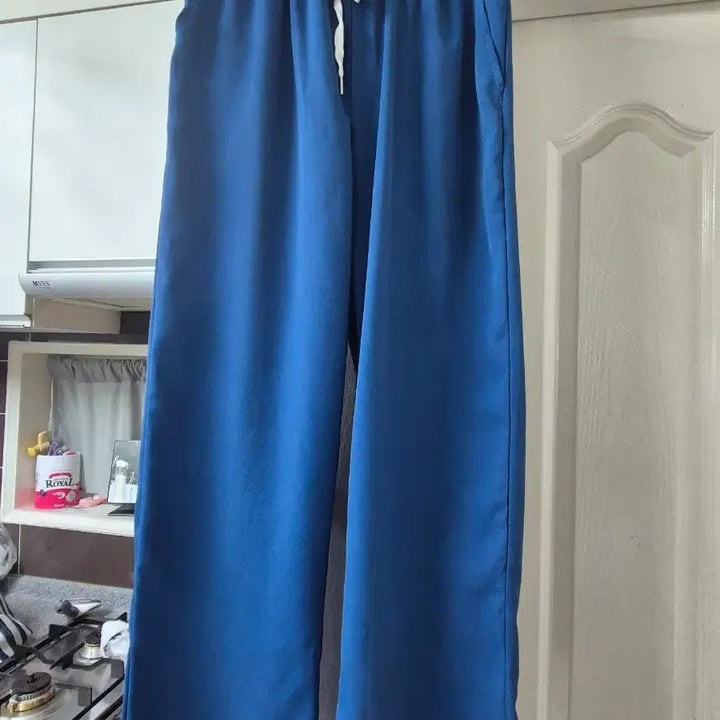 [BUNJANG] Wrinkle-Free Wide Slacks / 링클프리 와이드바지