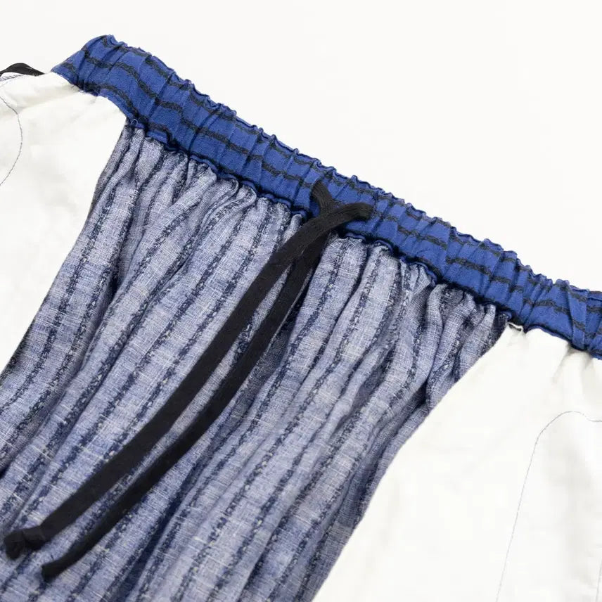 [BUNJANG] Comme des Garçons Blue Stripe Summer Skirt M / 꼼데가르송 블루 스트라이프 여름 스커트 M
