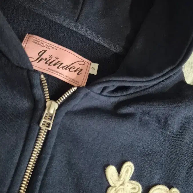 [BUNJANG] Gladden Hooded Zip-up Hoodie Ink Navy Size 2 / 글런든 후드집업 잉크네이비 2사이즈