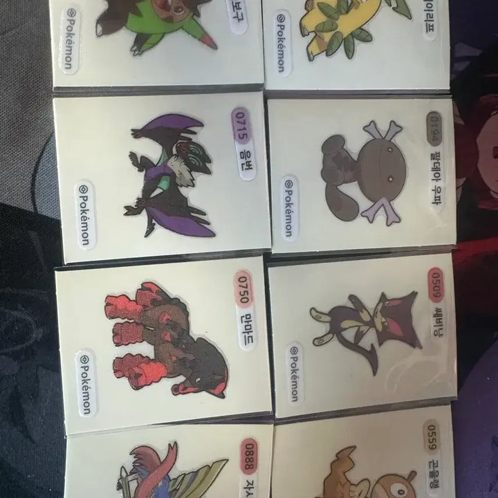 [BUNJANG] Pokemon Stickers Bundle Set / 포켓몬 띠부실 일괄판매 포켓몬30주년 포켓피스