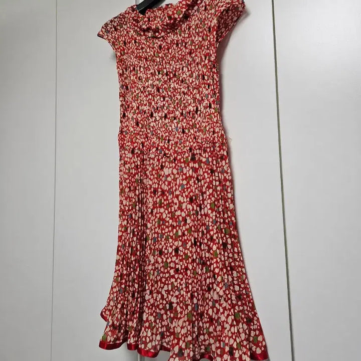 [BUNJANG] KIOK Pattern Pleated Dress (Size 91) / (새상품) 키옥 패턴 플리츠 원피스 (91)