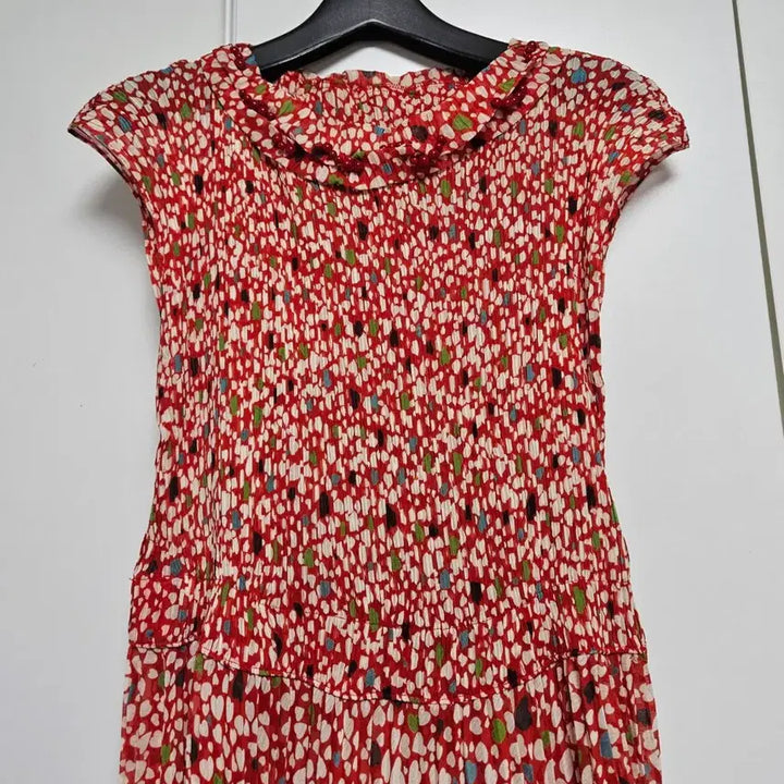 [BUNJANG] KIOK Pattern Pleated Dress (Size 91) / (새상품) 키옥 패턴 플리츠 원피스 (91)