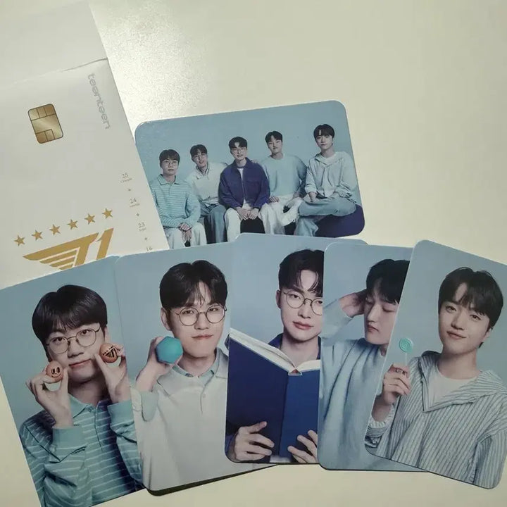 [BUNJANG] T1 Woori Bank Photocard Set / 티원 T1 우리은행 포카 세트