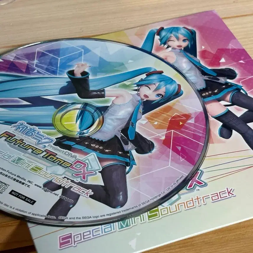 [BUNJANG] Vocaloid Project DIVA Album CD Special Mini Soundtrack / 보컬로이드 프디바 앨범 CD 스페셜 미니사운드트랙