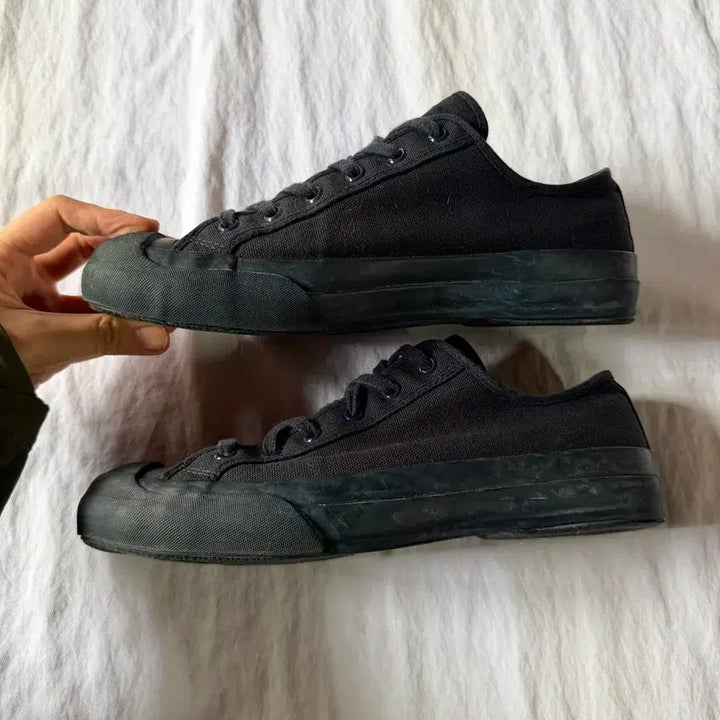 [BUNJANG] Studio Nicholson x Moonstar Dark Navy Canvas Sneakers / 스튜디오니콜슨x문스타 다크네이비 스니커즈