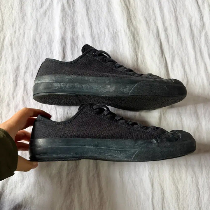 [BUNJANG] Studio Nicholson x Moonstar Dark Navy Canvas Sneakers / 스튜디오니콜슨x문스타 다크네이비 스니커즈