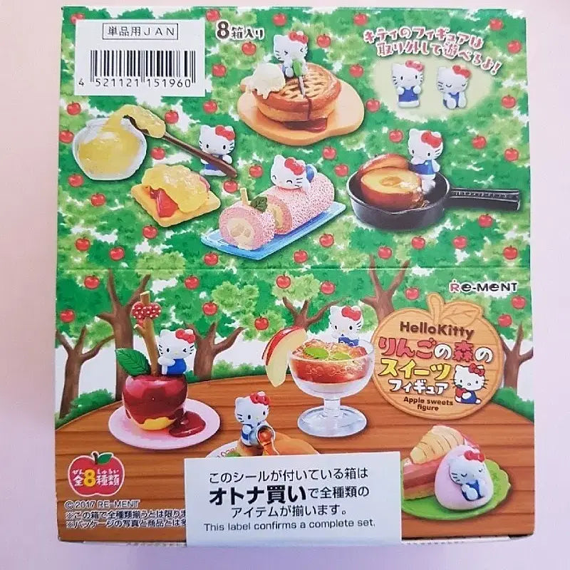 [BUNJANG] Re-Ment Hello Kitty Apple Sweets Figure Full Box / 리멘트 헬로키티 사과 스위츠 피규어