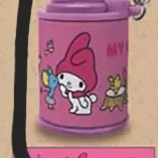 [BUNJANG] Sanrio My Melody Gacha Coin Cylinder Coin Case / 산리오 마이멜로디 가챠 코인 실린더 코인 케이스