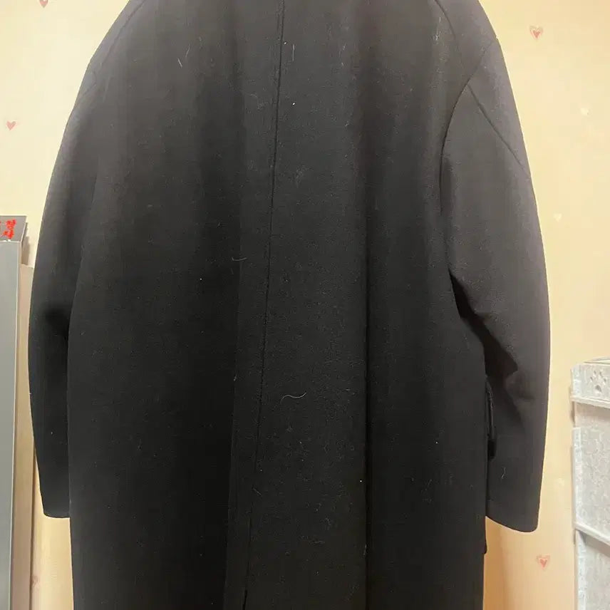[BUNJANG] KIMUUR Surplus Wool Semi-Oversize Balmacaan Coat Black / 키뮤어 서플러스 울세미오버 발마칸 코트 블랙