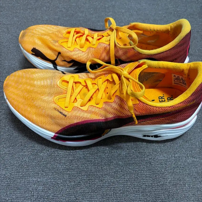 [BUNJANG] Puma Deviate Nitro Elite 3 Running Shoes (Carbon Fiber) Size 275 / 푸마 디비에티트 나이트로 엘리트3 사이즈275 (카본화)