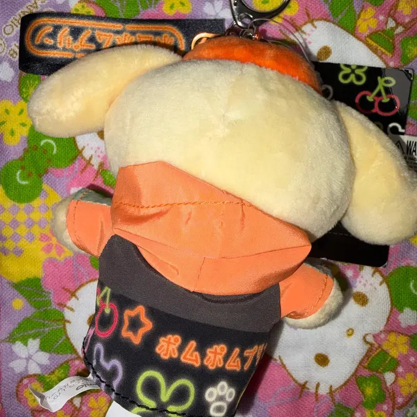 [BUNJANG] Sanrio Pompompurin Vivid Neon Series Keyring / 산리오 폼폼푸린 키링 비비드 네온 시리즈