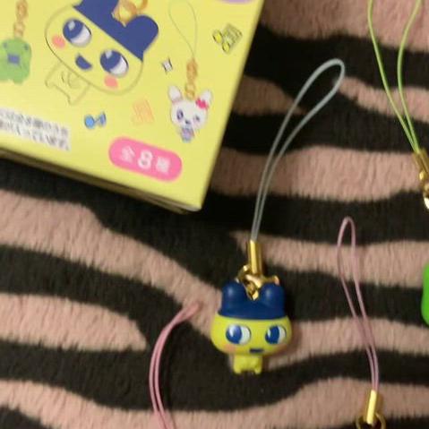 [BUNJANG] Tamagotchi Secret Trading Mascot Strap Keychain Kuchipatchi / 다마고치 시크릿 트레이딩 마스코트 스트랩 키링 마메치 미미치