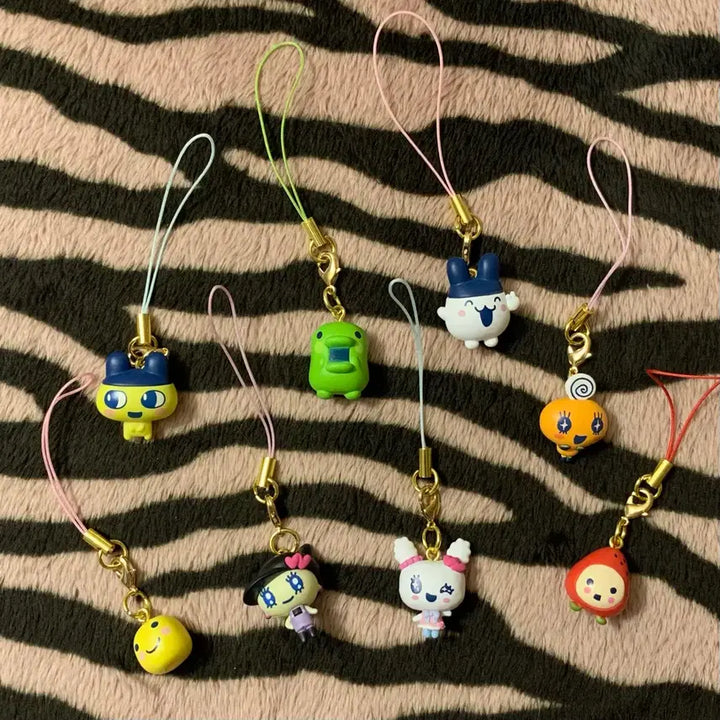 [BUNJANG] Tamagotchi Secret Trading Mascot Strap Keychain Kuchipatchi / 다마고치 시크릿 트레이딩 마스코트 스트랩 키링 마메치 미미치