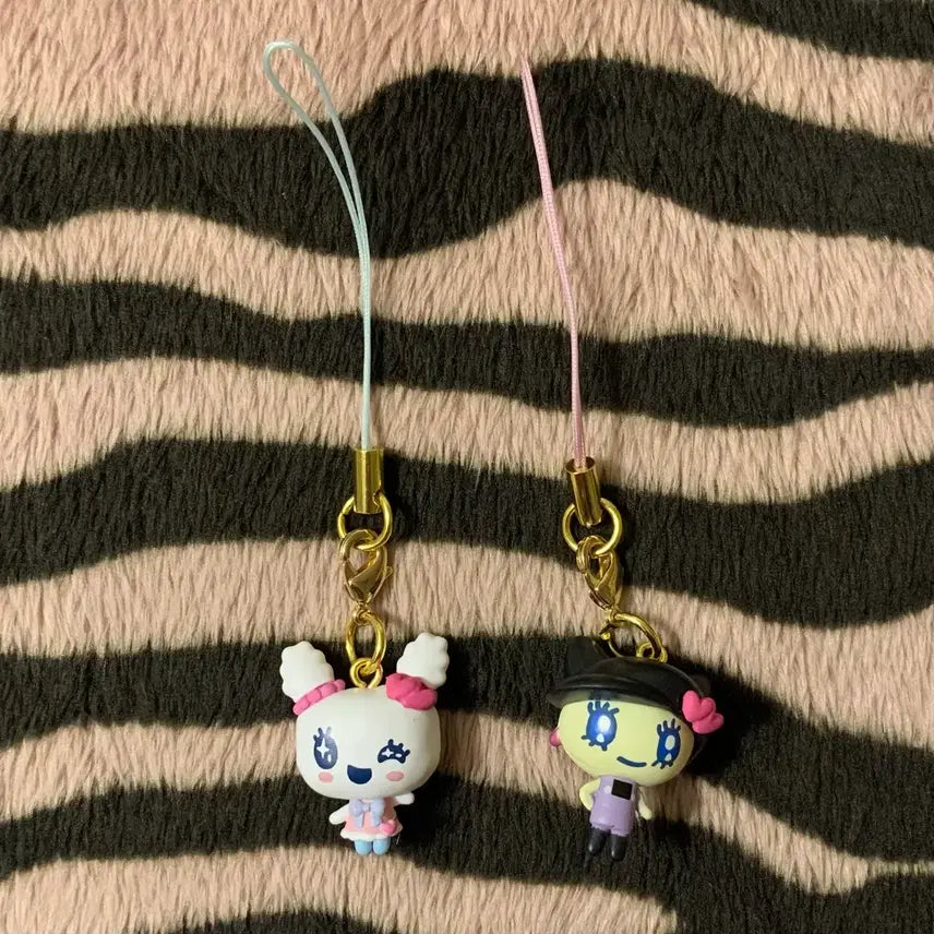 [BUNJANG] Tamagotchi Secret Trading Mascot Strap Keychain Kuchipatchi / 다마고치 시크릿 트레이딩 마스코트 스트랩 키링 마메치 미미치