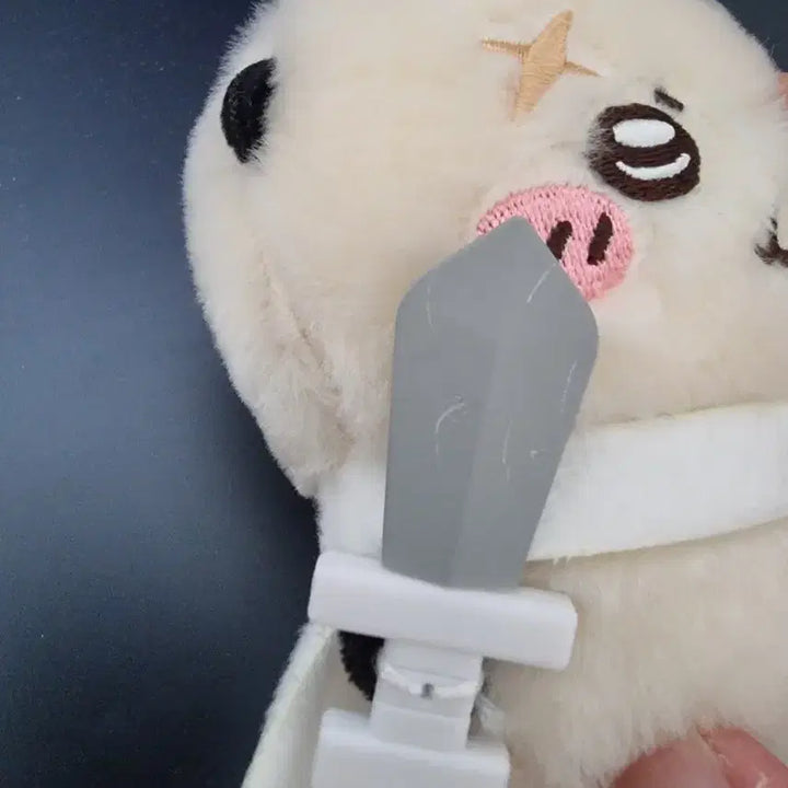 [BUNJANG] Cheikawa Racco Expedition Mascot Keychain Plush / 치이카와 랏코 토벌 마스코트 키링 인형