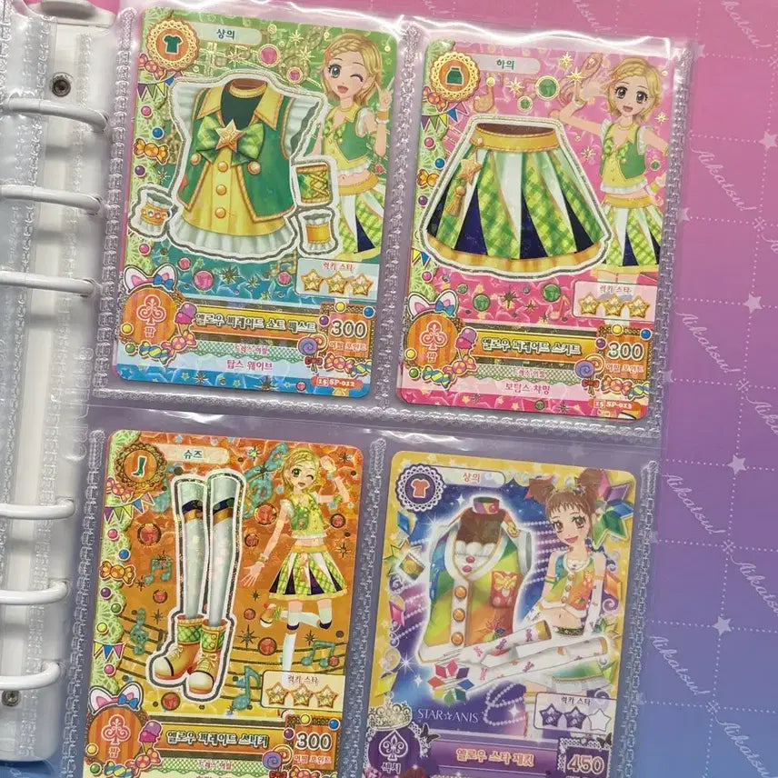 [BUNJANG] Aikatsu! Card 6 Set Bundle / 아이엠스타 아이카츠 카드 6세트 일괄 스쿨룩 크리스마스