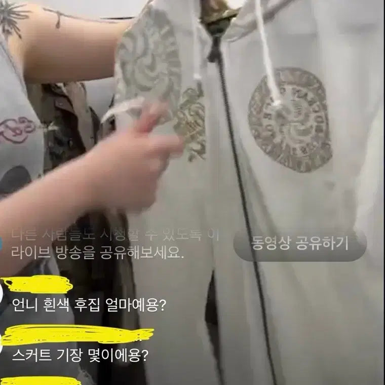[BUNJANG] QVintage Y2K Hooded Zip-Up Jacket / 큐빈티지 y2k 후드집업
