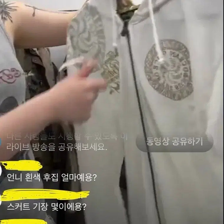 [BUNJANG] QVintage Y2K Hooded Zip-Up Jacket / 큐빈티지 y2k 후드집업