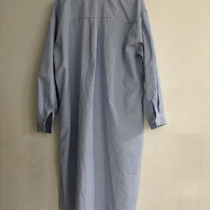[BUNJANG] Blue Stripe Casual Shirt / 스트라이프 남방 셔츠 블루
