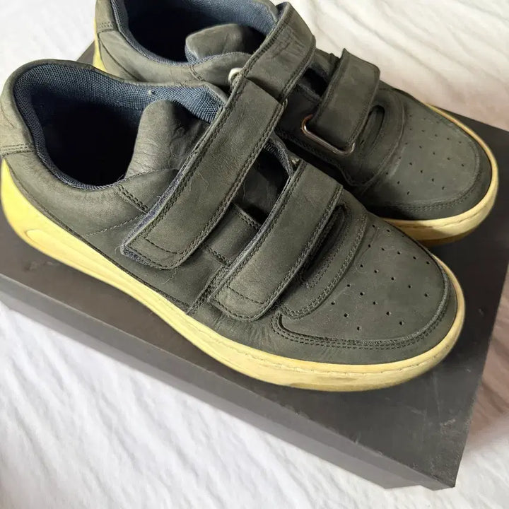 [BUNJANG] Acne Studios Black Steffey Velcro Sneakers / 아크네스튜디오 블랙 스테피 벨크로 스니커즈