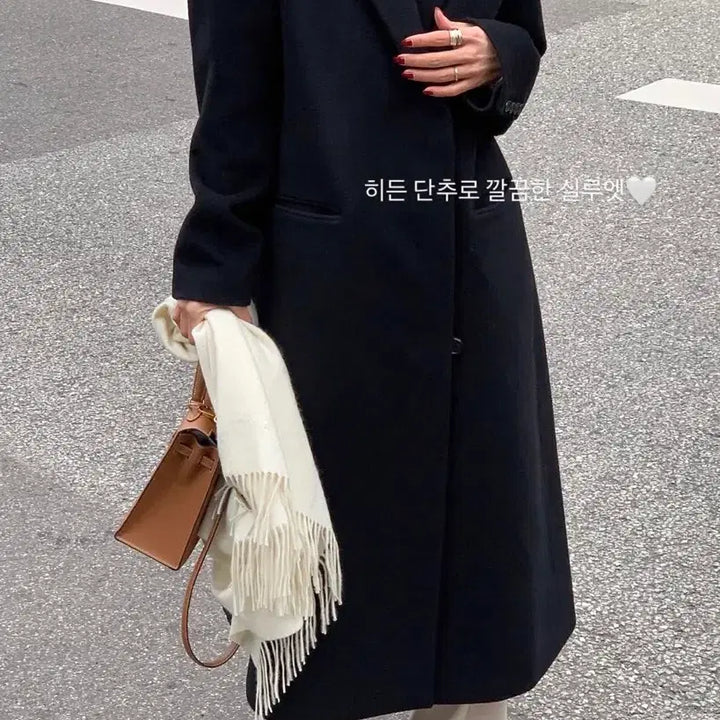 [BUNJANG] Around Yull Rune Cash Two-Way Coat Black / 어라운드율 룬캐시투웨이코트 블랙컬러