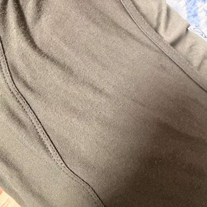 [BUNJANG] Casico Long Sleeve Bodysuit Khaki / 카시코 바디수트 긴팔