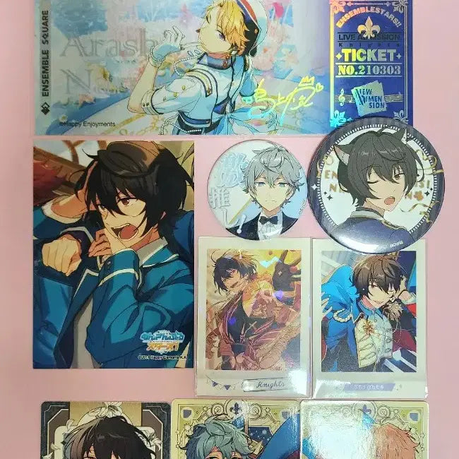 [BUNJANG] Ensemble Stars! Knights Ritsu Izumi Arashi Bundle Set / 앙스타 나이츠 리츠 이즈미 아라시 일괄 판매 난쟈타운 애니메이트 카페