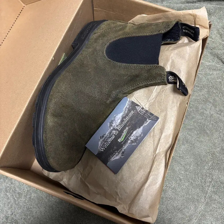 [BUNJANG] Blundstone Original 1615 Dark Olive UK9 Boots / [275-280] 블런드스톤 오리지널 1615 다크올리브 UK9