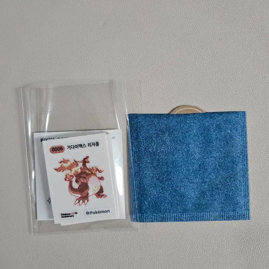[BUNJANG] Pokemon 30th Anniversary Sticker Set (Gigantamax Charizard, Lapras, Mega Lucario, Garchomp) / 포켓몬 30주년 띠부씰(거다이맥스리자몽 라프라스 메가루카리오 한카리아스)