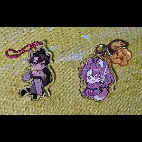 [BUNJANG] Hwasan Gwihan Cheongmyung Bundle Set / 화산귀환 키링 청명 일괄 2