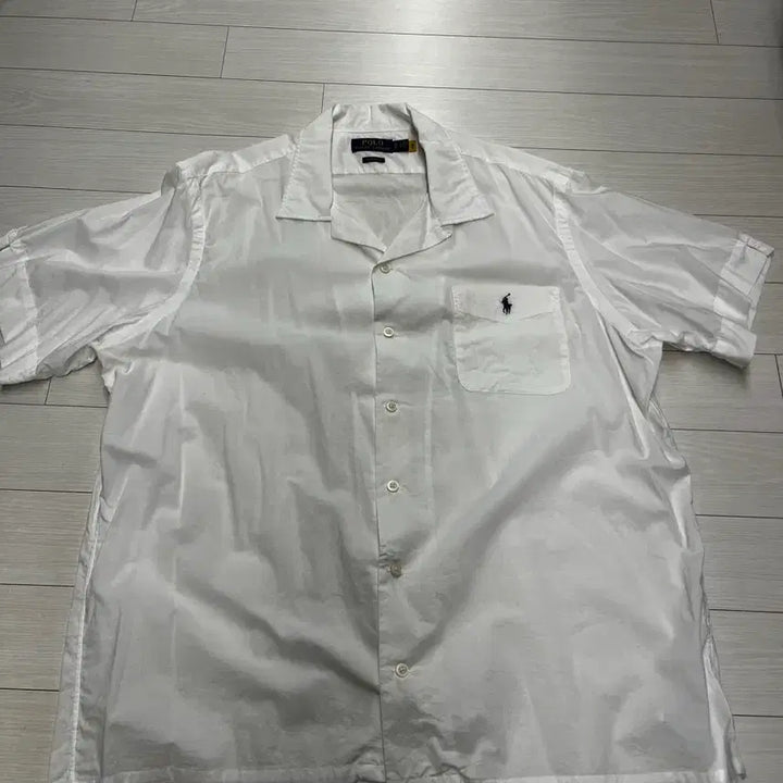 [BUNJANG] Polo Ralph Lauren Camp Shirt White XL / 폴로 캠프셔츠 화이트 XL