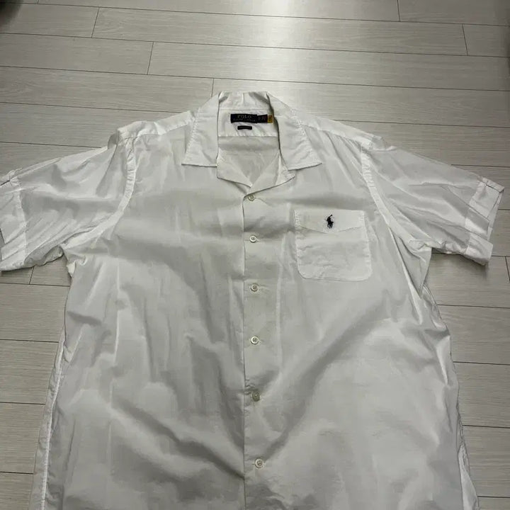 [BUNJANG] Polo Ralph Lauren Camp Shirt White XL / 폴로 캠프셔츠 화이트 XL