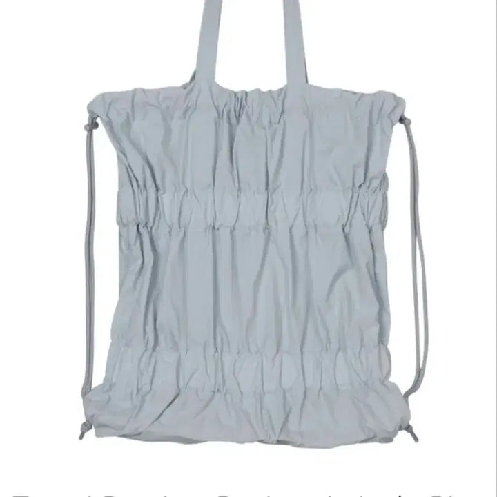 [BUNJANG] Akoko Tiered Banding Backpack Light Blue / 아코코 티어드 밴딩 백팩 라이트 블루